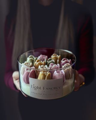 Ďalší personalizovaný výrobok pre moju zákazníčku🤗😍(zadanie: farebné tulipány)🌷🌷🌷Dokonalá krása kvetov, ktoré nezvädnú....